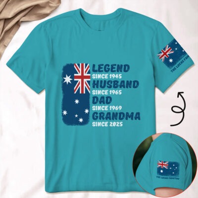 Australia Flag Personalized Shirt