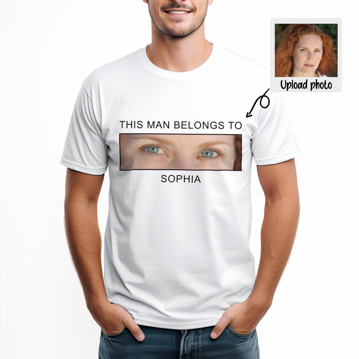 Taken by My Queen Custom Couple T‑Shirt