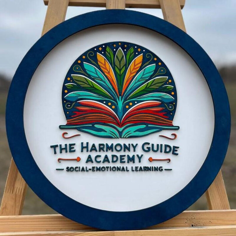 Custom wood logo | LED company sign | Business logo light | Personalized wood sign