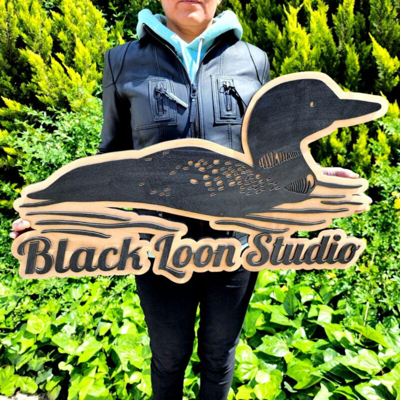 Custom 3D wooden sign - Cafe bar sign - wood natural sign